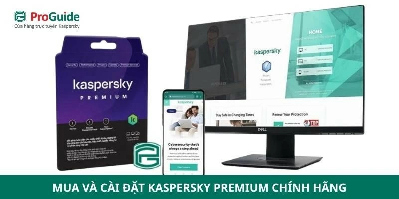 Mua & cài đặt Kaspersky Premium chính hãng
