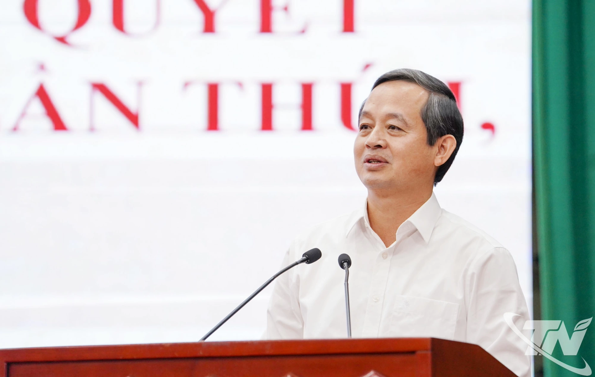 Đồng chí Phó Bí thư Tỉnh ủy, Chủ tịch UBND tỉnh Phạm Hoàng Sơn quán triệt Chương trình hành động thực hiện Nghị quyết Đại hội đại biểu Đảng bộ tỉnh lần thứ I, nhiệm kỳ 2025 - 2030.