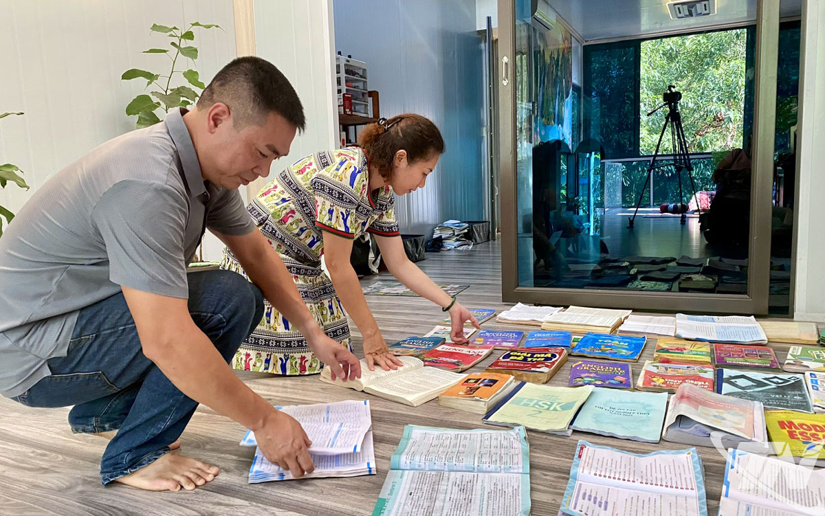 Nhờ kịp thời xây dựng tầng 2 và chuyển mọi sinh hoạt lên đó nên gia đình anh Đàm Duy Hải, phường Phan Đình Phùng bị thiệt hại không đáng kể trong cơn bão số 11 vừa qua