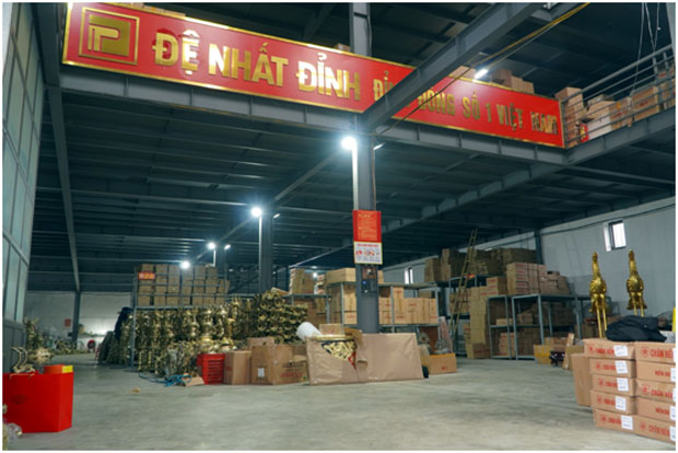 Xưởng Đệ Nhất Đỉnh - nơi lưu giữ và phát triển nghề đúc đồng truyền thống.