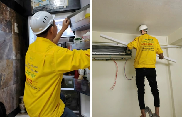 Dịch vụ điện lạnh Thợ Việt có hơn 14 năm kinh nghiệm và được nhiều người tin tưởng sử dụng.