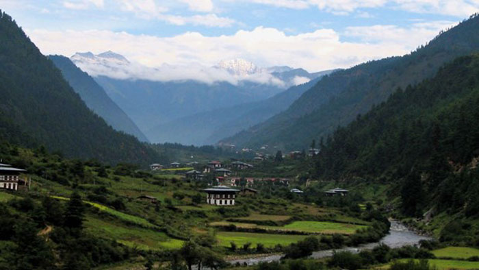 Bhutan là đất nước có nhiều rừng - nơi hấp thụ nhiều CO2 hơn là thải ra. (Nguồn: CNN)
