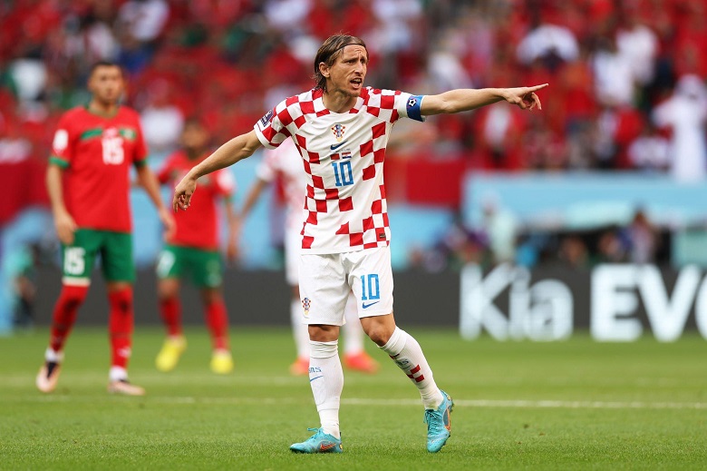 Modric vẫn chơi hay nhưng chưa đủ để giúp Croatia làm khó Morocco