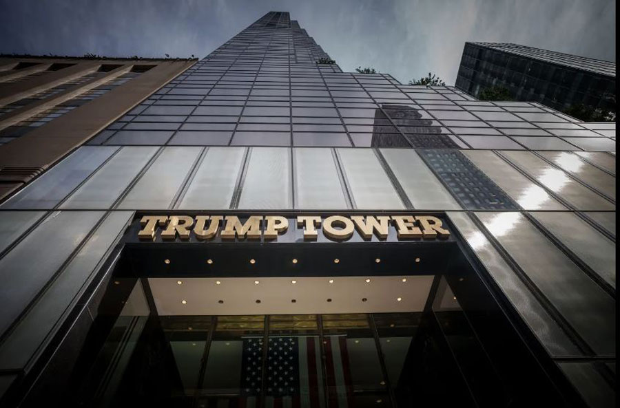 Căn hộ tầng áp mái của ông Donald Trump tại tòa nhà Trump Tower trị giá khoảng 40 triệu USD. Ảnh: Getty Images