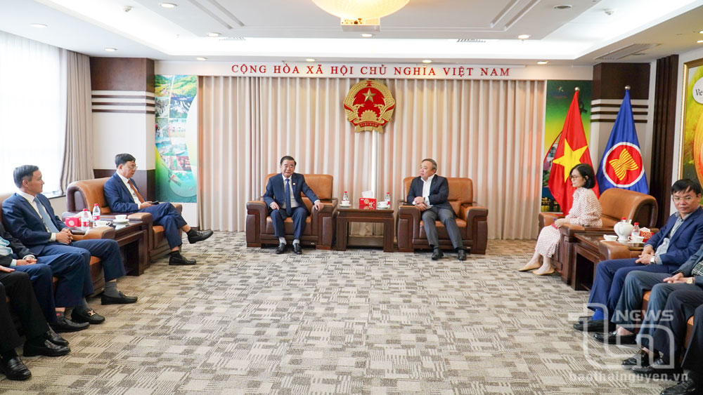 ai Nguyen provincial leader works with the Consulate General of Vietnam in Shanghai (China). 