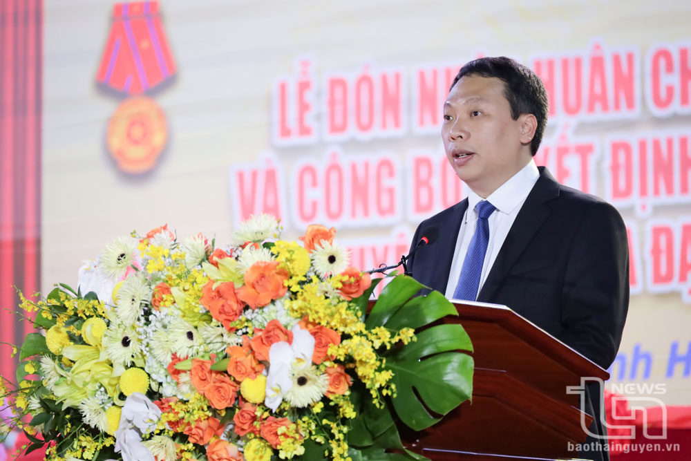 Comrade Nguyen Huy Dung, Deputy Secretary of the Provincial Party Committee, Chairman of the Provincial Peoples Committee