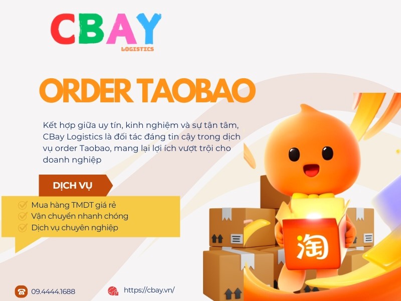  
CBay Logistics - Đối tác nhập hàng Taobao uy tín