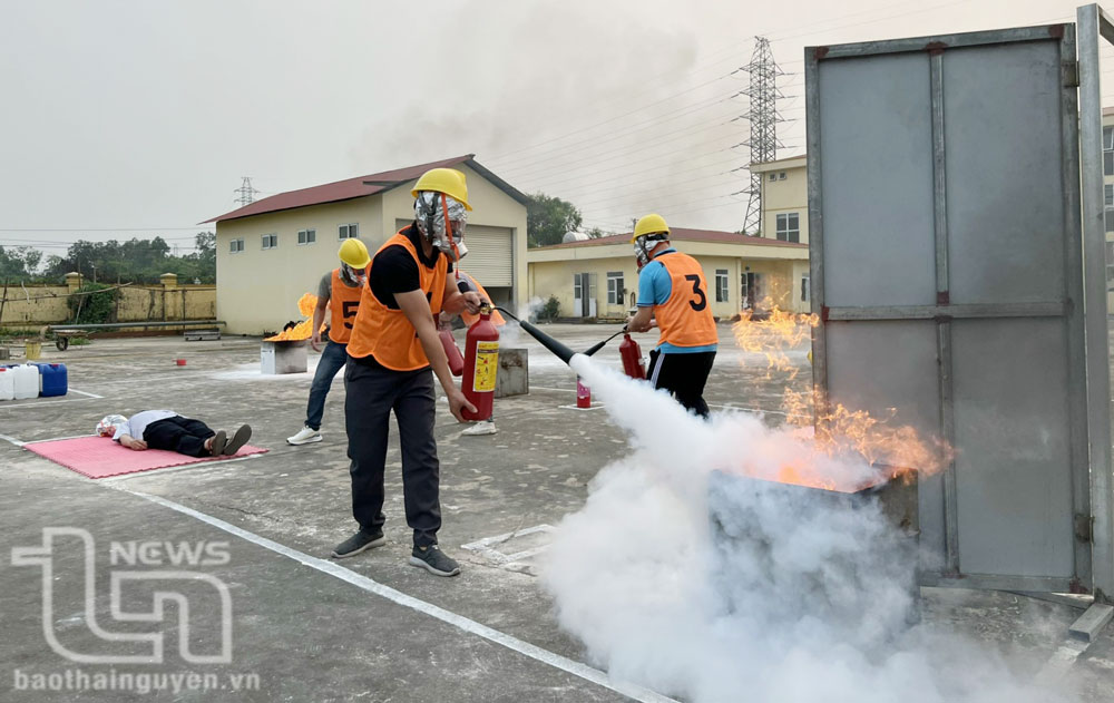 Thái Nguyên tăng cường các biện pháp phòng cháy, chữa cháy.