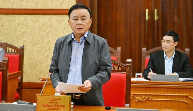 Đồng chí Trần Cẩm Tú, Ủy viên Bộ Chính trị, Thường trực Ban Bí thư.