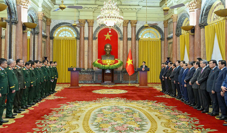 Quang cảnh buổi Lễ.