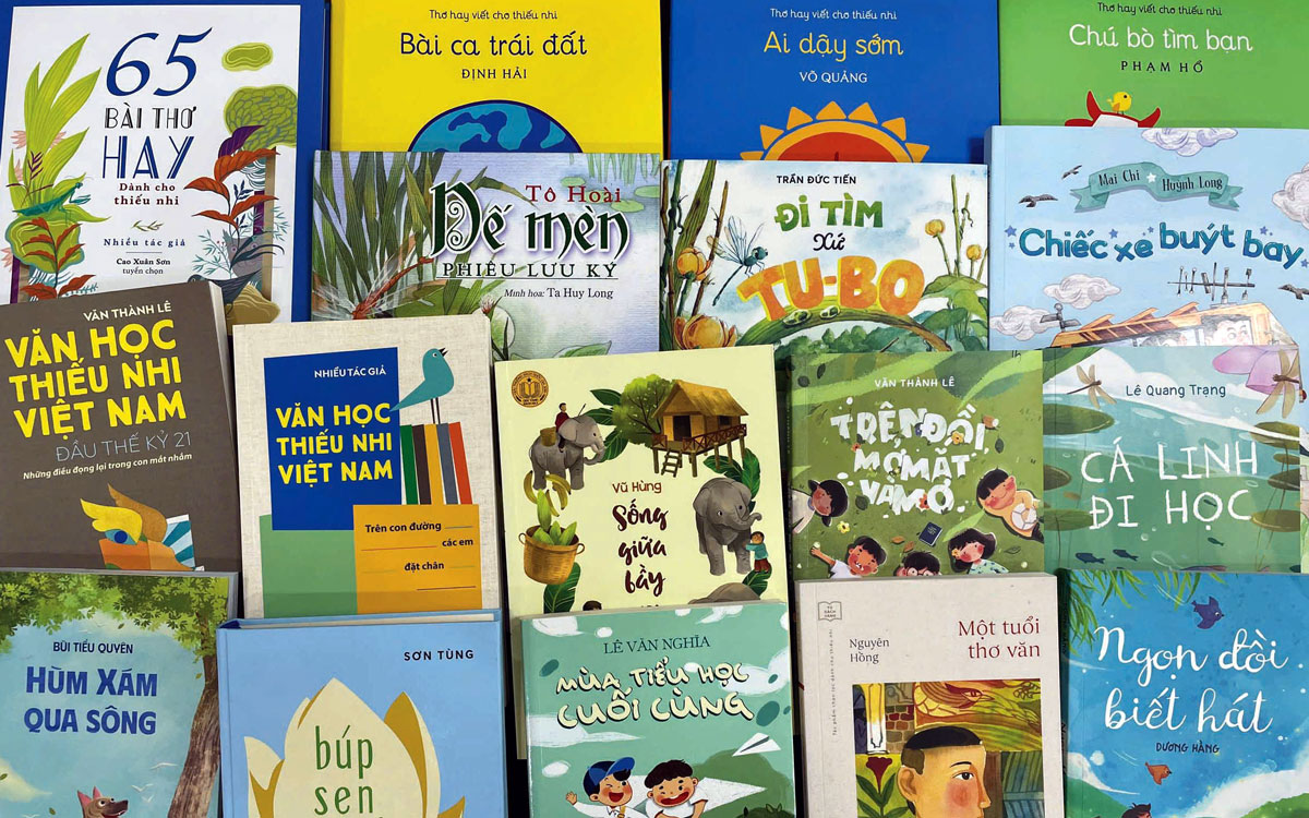 Một số tác phẩm văn học thiếu nhi và phê bình văn học thiếu nhi.