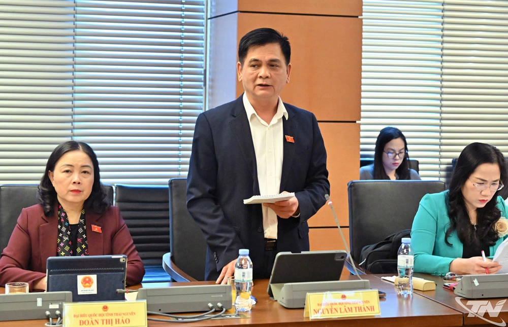 đại biểu Nguyễn Lâm Thành (Đoàn ĐBQH tỉnh Thái Nguyên)