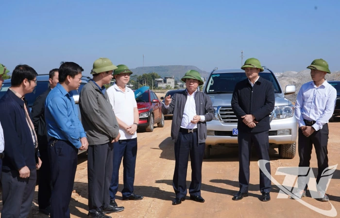 Đẩy nhanh tiến độ tuyến đường kết nối và chuẩn bị khánh thành Sân vận động Thái Nguyên