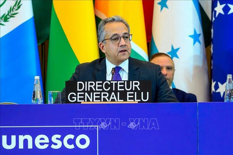 Tân Tổng Giám đốc UNESCO, ông Khaled El-Enany. Ảnh: TTXVN