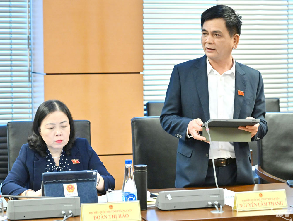 Phát biểu ý kiến về dự thảo Luật Thuế thu nhập cá nhân (sửa đổi), đại biểu Nguyễn Lâm Thành (Đoàn ĐBQH tỉnh Thái Nguyên)