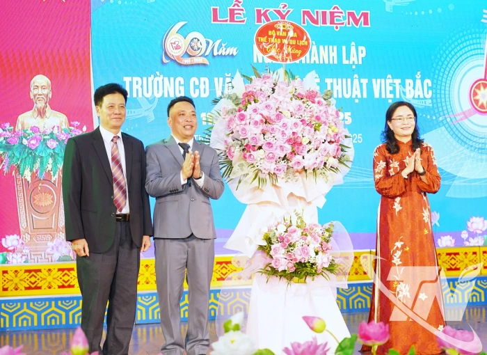 Trường Cao đẳng Văn hóa Nghệ thuật Việt Bắc kỷ niệm 60 năm thành lập