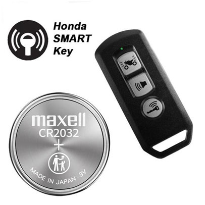 Pin Maxell CR2032 thường được dùng trong các thiết bị cá nhân như chìa khóa xe hơi thông minh.