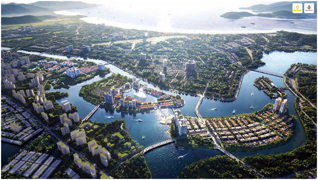 Phối cảnh quy hoạch dự án Sun Group Nha Trang.