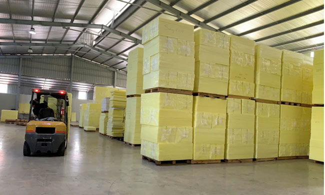 Xốp XPS cách nhiệt là vật liệu tiết kiệm năng lượng cho công trình.