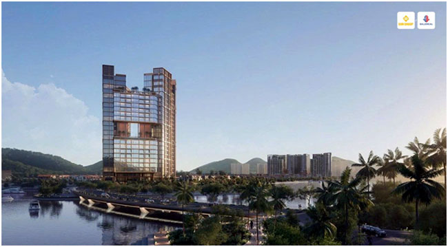 Hình ảnh tòa căn hộ được mở bán đầu tiên tại Sun Group Nha Trang.