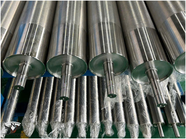 Con lăn inox 304 được sử dụng phổ biến trong ngành thực phẩm.