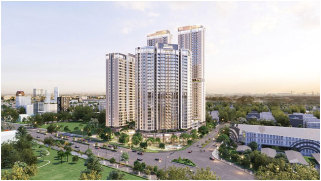 Green Skyline có đầy đủ các tiện ích tựa một đô thị thu nhỏ.