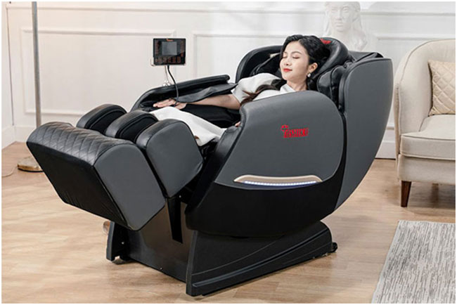 Tính năng ngả sâu không trọng lực đưa cơ thể về trạng thái thư giãn.