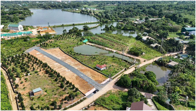 Mặt bằng giá đất nền Hòa Lạc vẫn còn nhiều dư địa tăng trưởng so với khu vực phía Tây Hà Nội.