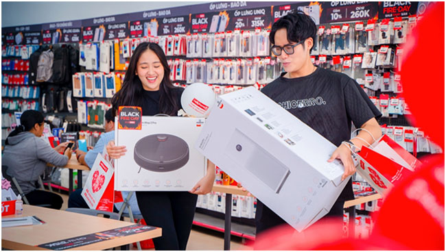 Black Friday tại hệ thống bán lẻ uy tín.