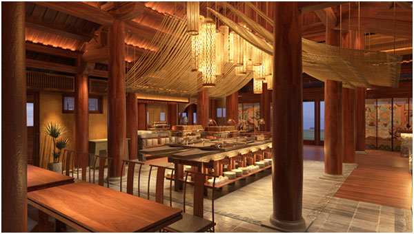 Nhà hàng Hạt Gạo là dự án thiết kế nội thất do Studio 102 đảm nhiệm.