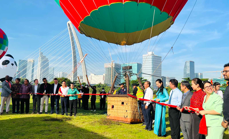 Khai mạc lễ hội Khinh khí cầu thành phố Hồ Chí Minh lần 2.