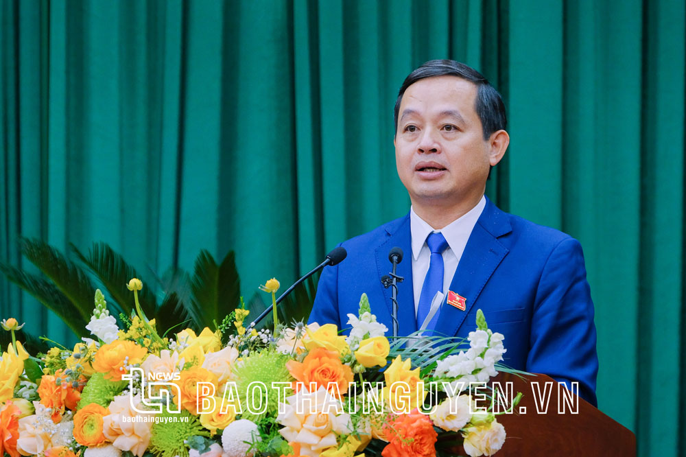 đồng chí Phạm Hoàng Sơn, Phó Bí thư Thường trực Tỉnh ủy, Chủ tịch HĐND tỉnh