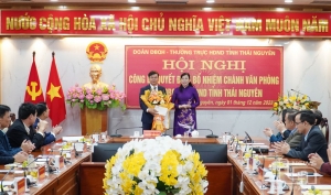 Đồng chí Ngô Thành Trung được bổ nhiệm Chánh Văn phòng Đoàn đại biểu Quốc hội và HĐND tỉnh