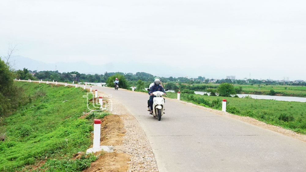 Tuyến đê Gang Thép (TP. Thái Nguyên) luôn được chú trọng bảo đảm an toàn.