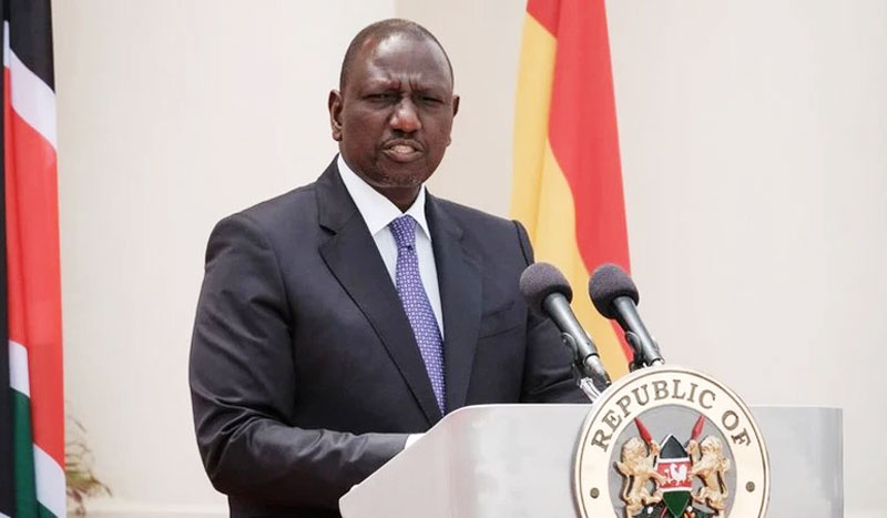 Tổng thống Kenya William Ruto.