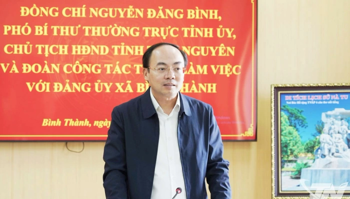 Phát huy tinh thần đoàn kết, xây dựng xã Bình Thành phát triển bền vững