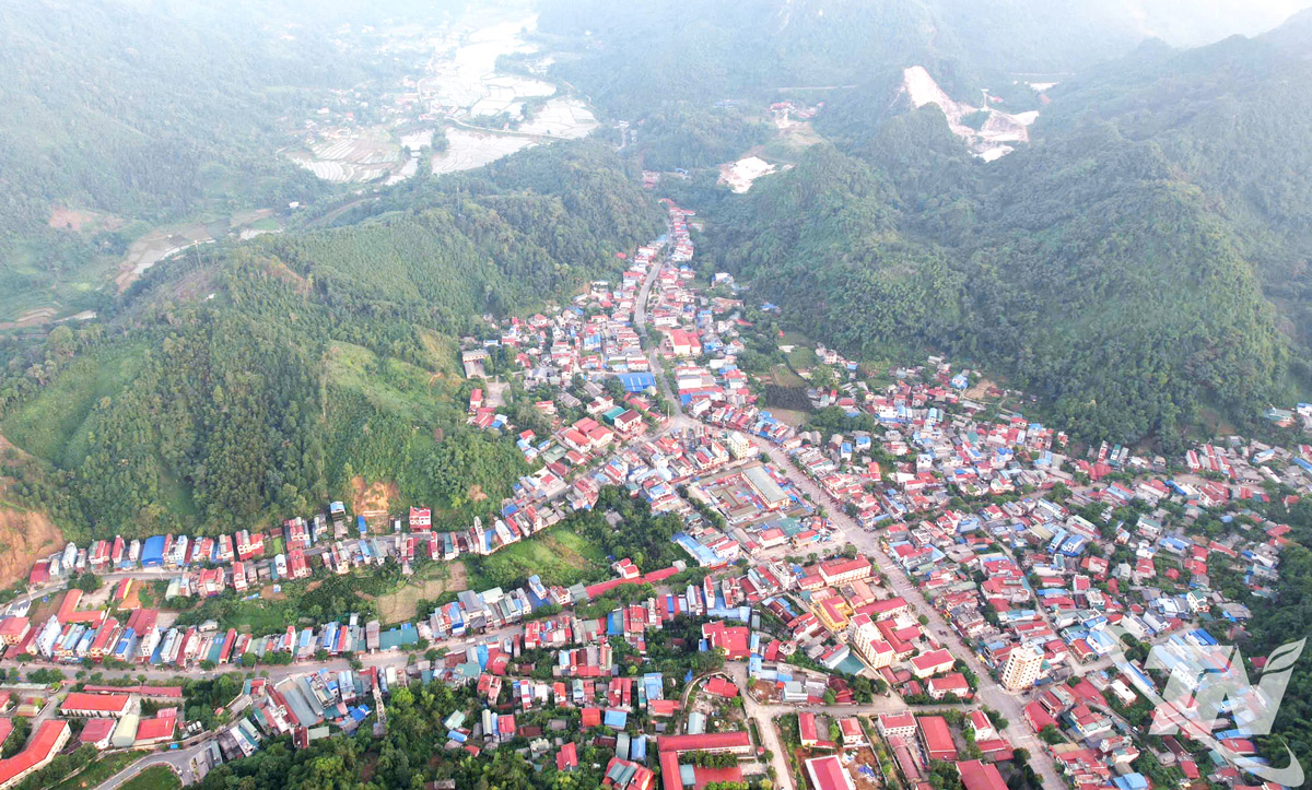 Một góc xã Chợ Đồn hôm nay.