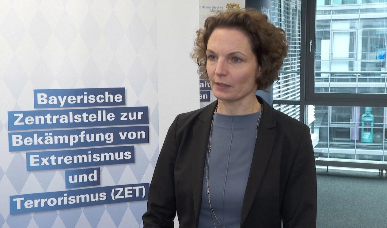 Bà Martina Mayer, Phó phát ngôn viên Văn phòng Công tố Munich.