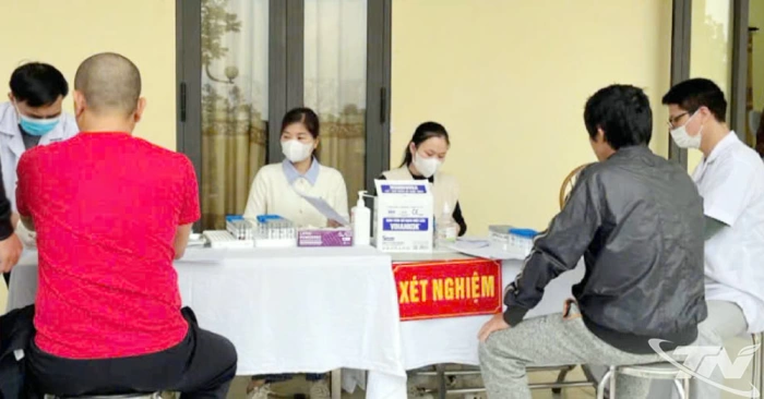 Gần 400 học viên cai nghiện ma túy được khám sức khỏe định kỳ