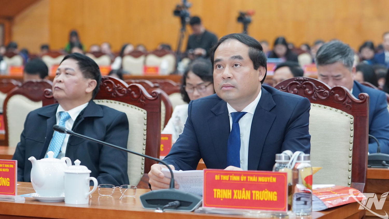 Đồng chí Bí thư Tỉnh ủy Trịnh Xuân Trường dự Kỳ họp.