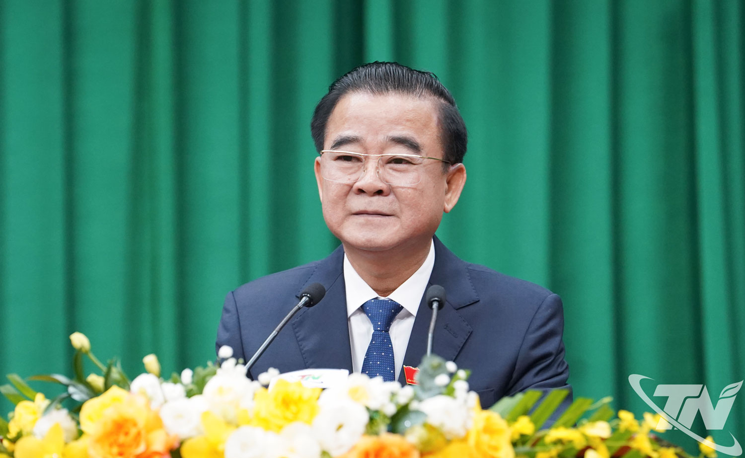 Đồng chí Phó Chủ tịch Thường trực HĐND tỉnh Đỗ Đức Công báo cáo kết quả công tác năm 2025, nhiệm vụ trọng tâm năm 2026 của HĐND tỉnh Thái Nguyên Khóa XIV, nhiệm kỳ 2021-2026.