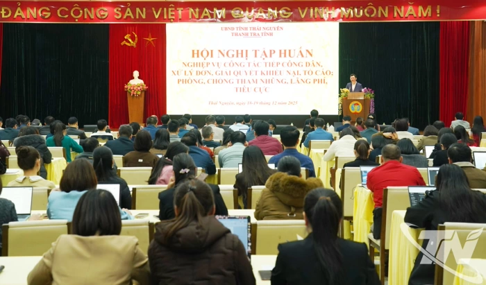 Hơn 400 công chức được tập huấn công tác tiếp công dân