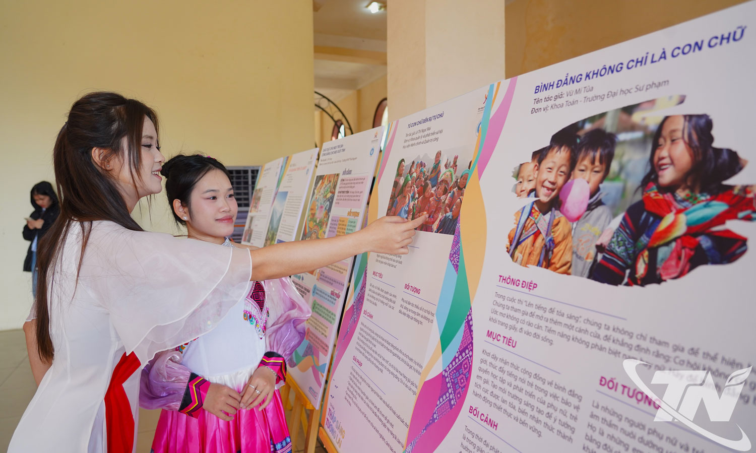 The exhibition titled “Igniting Action.