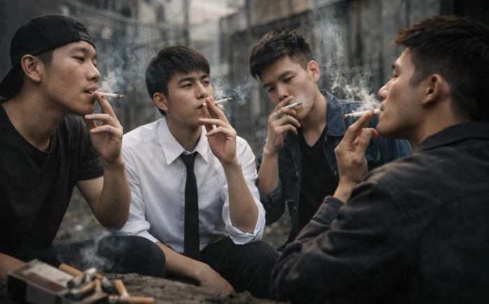 Hút thuốc để 'trưởng thành' - một lối nghĩ sai lầm