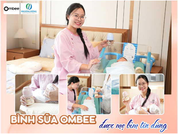 Ombee trao gửi yêu thương – cùng mẹ bắt đầu hành trình nuôi con trọn vẹn tại Bệnh viện Đa khoa Phương Đông.
