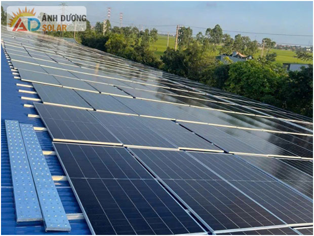 Điện mặt trời tại Thái Nguyên.