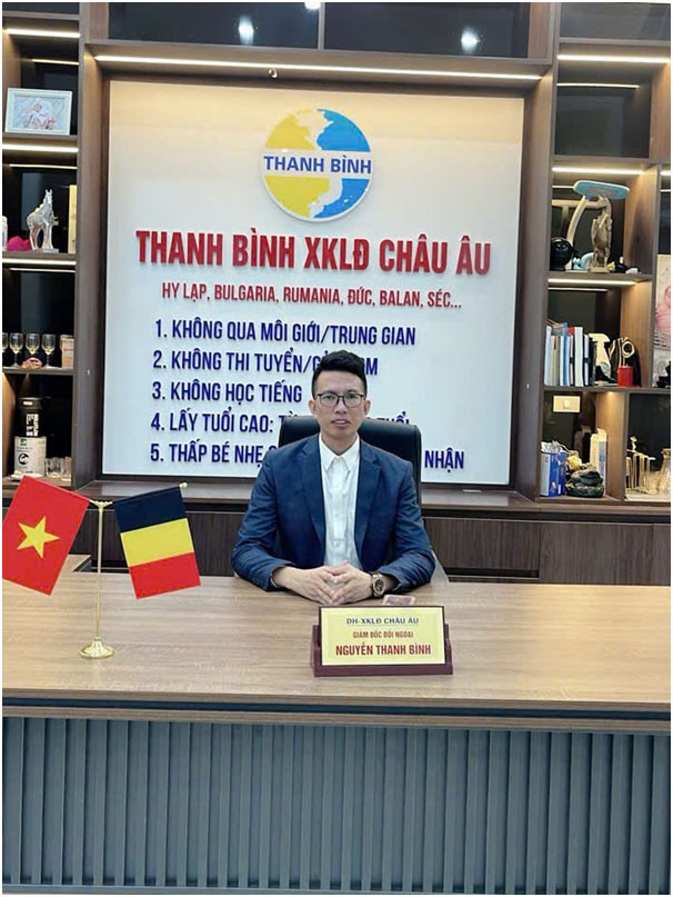 Giám đốc Nguyễn Thanh Bình: “Làm nghề XKLĐ này, nếu không có cái tâm sáng, người ta rất dễ đánh mất mình trước những con số”.