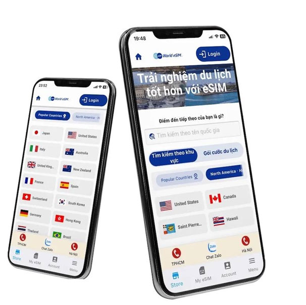 World eSIM Việt Nam đơn vị cung cấp eSIM du lịch quốc tế uy tín, tốc độ cao.