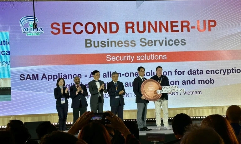 Giải Ba (First Runner-up) thuộc về giải pháp SAM Appliance của Công ty Savyint.