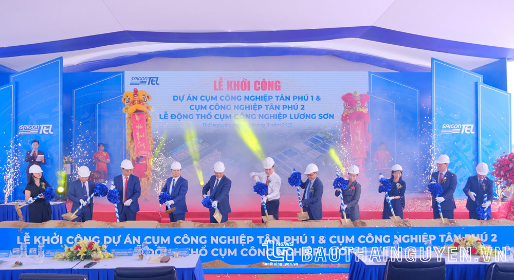 Commencement of Tan Phu 1 and 2 industrial clusters and groundbreaking of Luong Son industrial cluster.